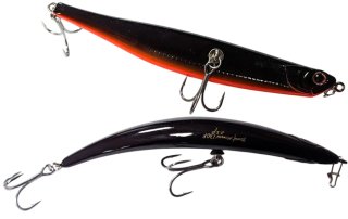 Воблер O.S.P Bent Minnow 130F 20г - P05 Cosmo Black