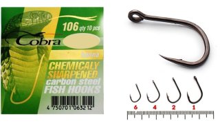 Крючки Cobra Hanna C106NSB size 04