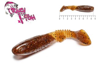 Силікон Crazy Fish Dainty 8.5см col.32 Dark Beer-креветка