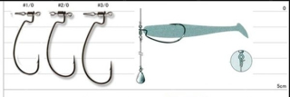 Крючки Decoy оффсетные Worm 117 HD Hook Offset