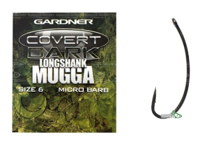 Крючки Gardner Covert Dark Long Shank Mugga Hooks size 06