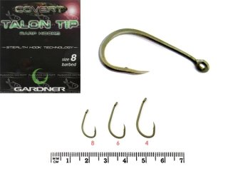 Гачки Gardner Covert Talon Tip Hooks size 8