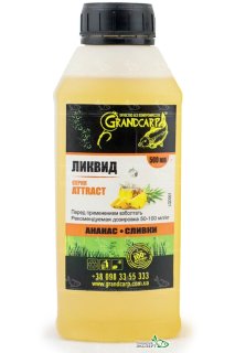 Ліквід Grandcarp Attract Ананас-Сливки 500мл