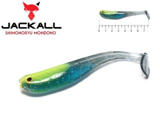 Силікон Jackall Shimonoryu Mondono.2 HD Shad 3.0" Sniper Blue