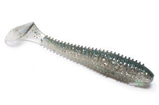 Силікон Keitech Swing Impact FAT 3,8" - 431 Silver Shiner