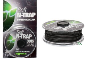 Повідцевий матеріал в оболонці Korda N-TRAP Soft 20м
