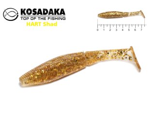 Силикон Kosadaka Hart Shad 75мм TG