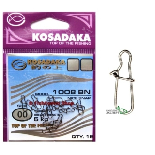 Застежка Kosadaka Nice snap 1008 size 00 16шт/уп