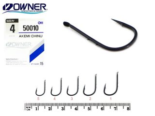 Крючки Owner 50010 Akemi Chinu № 02