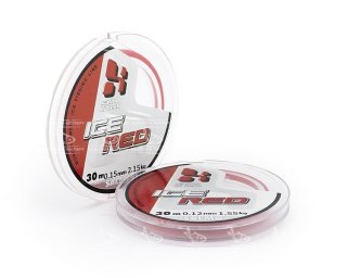 Леска Salmo Hi-Tech Ice Red 30м 0,10мм