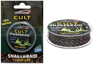 Лідкор Climax Cult Leadcore Snakebraid 10м 30lb Silt