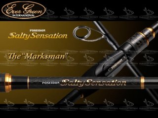 Спінінг Ever Green Poseidon Salty Sensation PSSS-84T "Marksman" 2.54м 1,5-18г