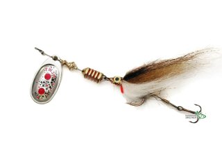 Блешня Mepps Aglia TW Streamer №2 4,7г срібло