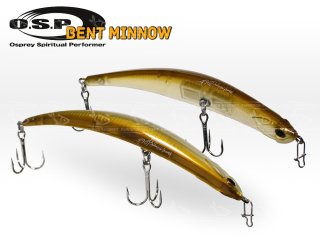 Воблер O.S.P Bent Minnow 106F 10г - G01 Ghost Minnow