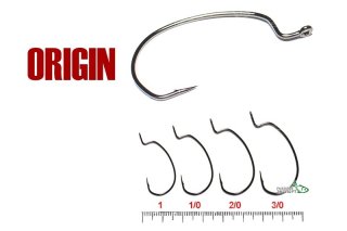 Крючки Origin оффсетные B-51BC size 2