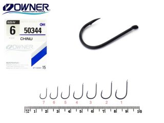 Крючки Owner 50344 Chinu size 07