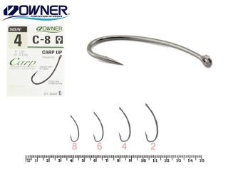 Гачки Owner C-8 Carp Up