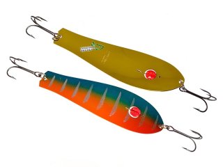 Блешня Kuusamo Professor 1 with bead 115мм 27г - BLU/FR/S-B