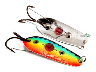 Блесна Kuusamo Rasanen weedless with bead 60мм 15г - BL/BLU/FYE/FR-S