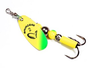Блешня Savage Gear Caviar Spinner 2, 07 Fluo Yellow/Chartreuse