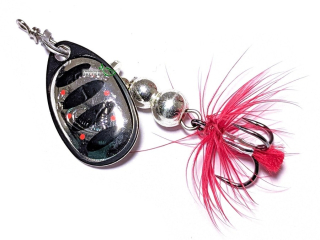 Блешня Savage Gear Rotex Spinner 1, 3,5г 01 Dirty Silver
