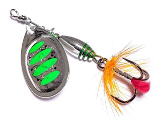 Блесна Savage Gear Rotex Spinner 2a, 4,0г 10 Green Highlander