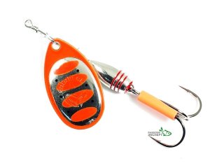 Блешня Savage Gear Rotex Spinner 3, 8,0г 04 Fluo Orange &amp; Silver
