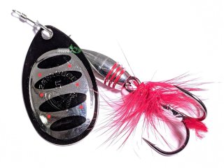 Блешня Savage Gear Rotex Spinner #5, 14г 01 Dirty Silver