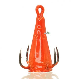 Блешня зимова FRY прямовисна, конус малий, оранж