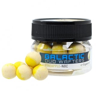 Бойлы Carp Zoom Galactic Duo Wafters 10мм 15г - Pineapple/NBC