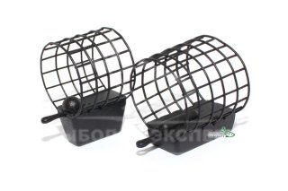 Кормушка Brain фидерная L черная 30г