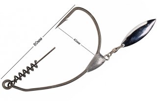 Гачки Savage Gear Weedlees EWG Hooks 5,0г 10/0