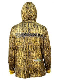 Футболка Kosadaka Ice Silk Sunblock "SAND SNAKE" UV защита, песок S