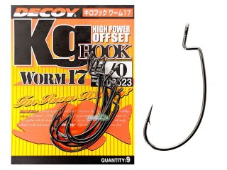 Крючки Decoy KG Hook Worm 17