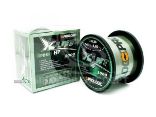 Жилка Prologic XLNT HP Green 1000м 0,38мм 9,8 кг