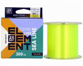 Леска Zeox Element Sea Yellow 300м 0,309мм