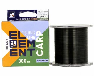 Леска ZEOX Element Carp Moss Green 300м 0,405мм
