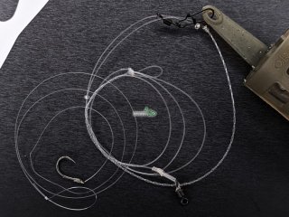 Оснастка фидерная Orange №58 Assymetric Loop Fluorocarbon