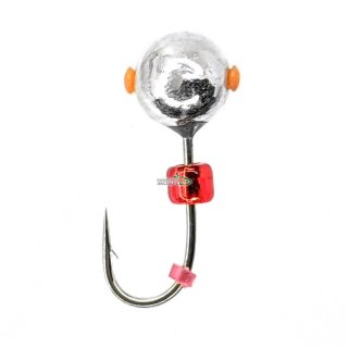 Мормышка WS Дробь, отверствие, кембрик 3,0мм серебро