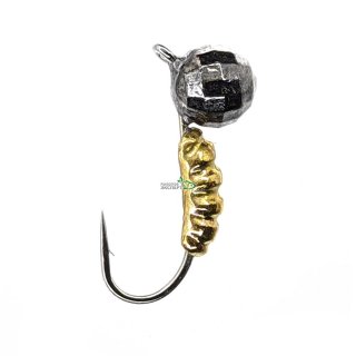 Мормишка Winter Star Личинка-Головастик 3,0мм чорний/золото