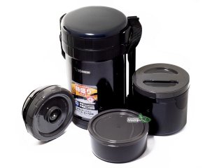 Набір для ланчу Zojirushi SL-XE20AD 2,0л (чорний)