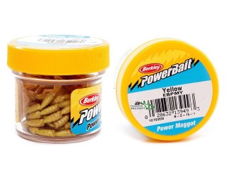 Опарыш искусственный Bercley Gulp! Power Maggot Yellow