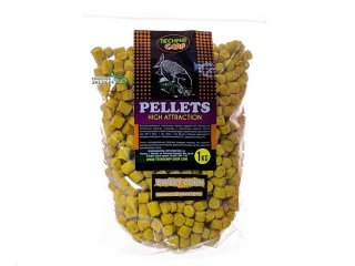 Пеллетс Technocarp Flavored Carp Pellets Sweetcorn (Кукурудза) 6мм 1кг