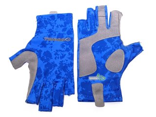 Рукавички Kosadaka Ice Silk Sunblock "OCEAN BLUE" UV захист, сині