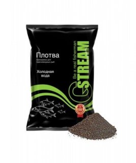 Прикормка G.Stream Холодная вода - Плотва 1,0кг