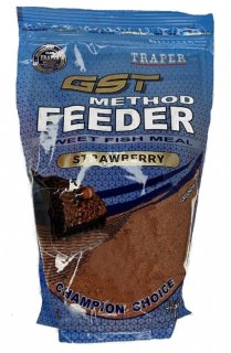 Прикормка Traper GST Method Feeder Sweet Fish Meal 1кг Strawberry Прикормка Traper GST Method Feeder Sweet Fish Meal 1кг Strawberry
