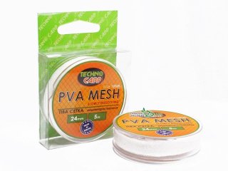 ПВА сетка Technocarp медленно растворимая 24мм 5м