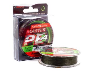 Шнур Select Master PE 100м 0,36мм 42кг темно-зеленый
