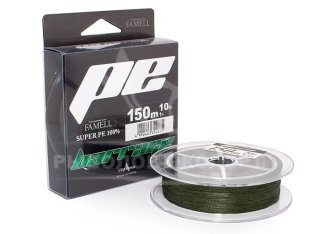 Шнур Yamatoyo Barrage Super PE Dark Green 150м #0,8/8lb