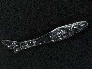 Силікон Fishup Aji Tiny 1,5" 411 - UV Clear/Silver (10шт/уп)